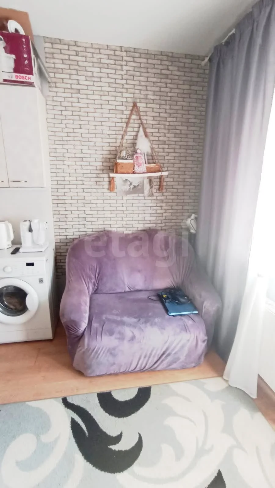1-к квартира, 43.1м² (улица имени И.И. Дунаевского, 23а) - миниатюра 6