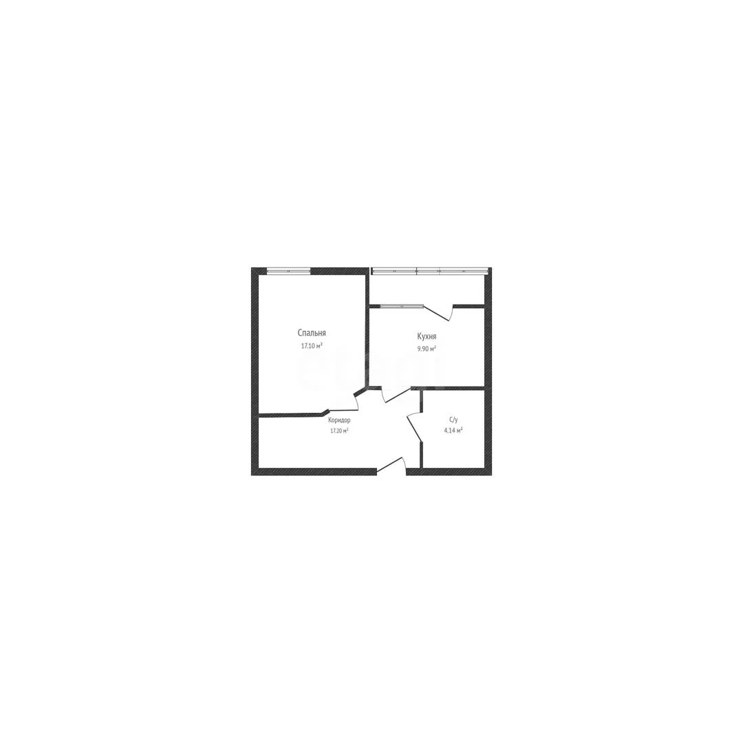 1-к квартира, 38.8м² (Восточно-Кругликовская улица, 20) - миниатюра 9