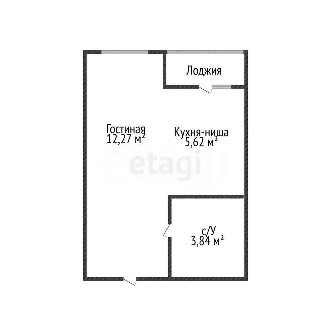 Студия, 22.67м² (улица Наставников, 12к1) - миниатюра 15