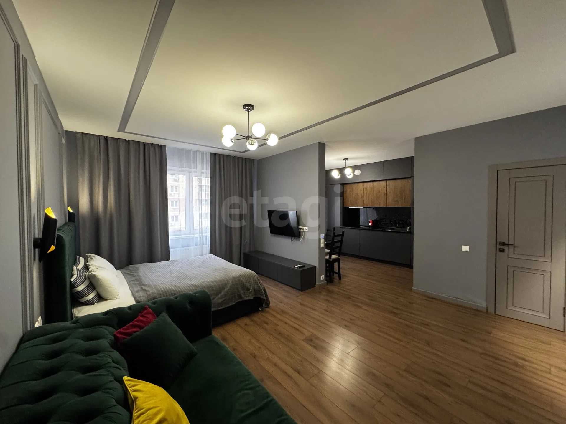 1-к квартира, 38.7м² (Кореновская улица, 57к1) - изображение 1