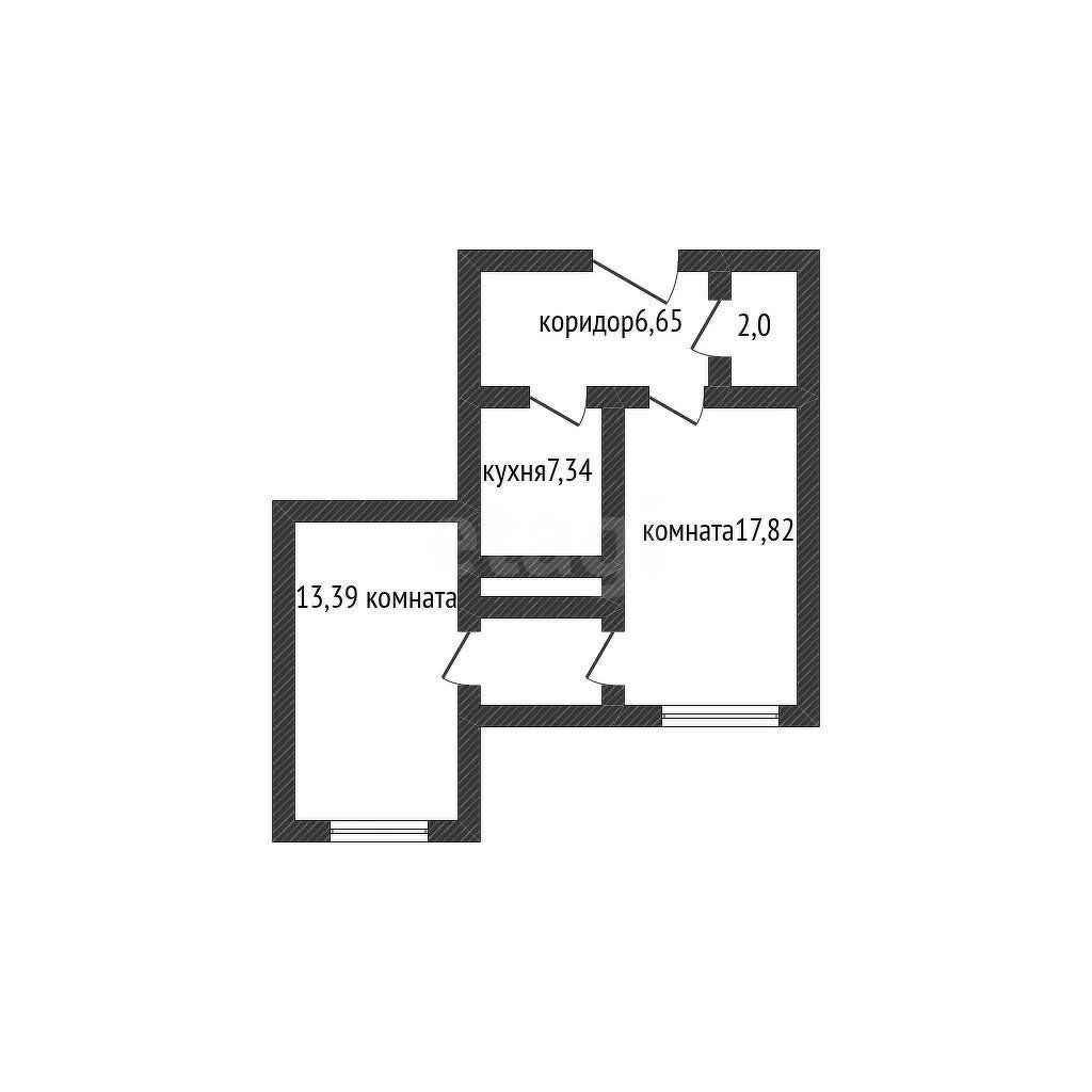 2-к квартира, 48.5м² (Уральская улица, 154) - миниатюра 12
