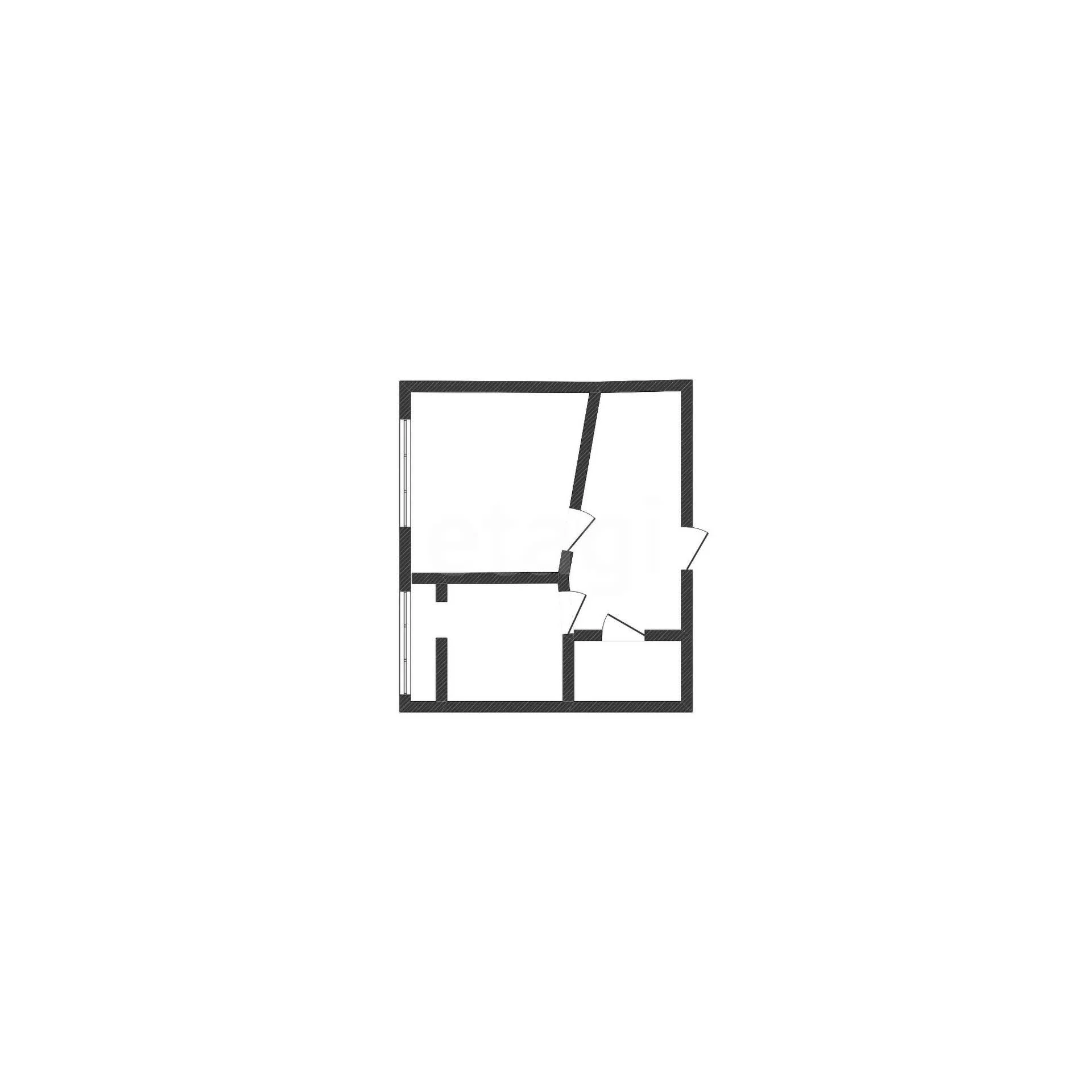 1-к квартира, 34м² (Шоссейная улица, 69/1к1) - миниатюра 23