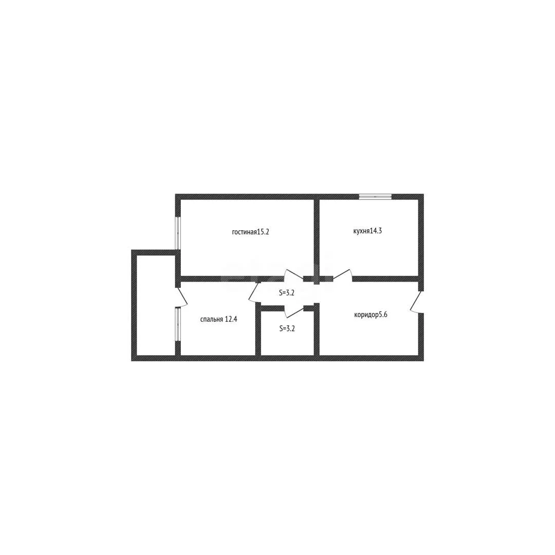 2-к квартира, 59.8м² (2-я Целиноградская улица, 3) - миниатюра 23