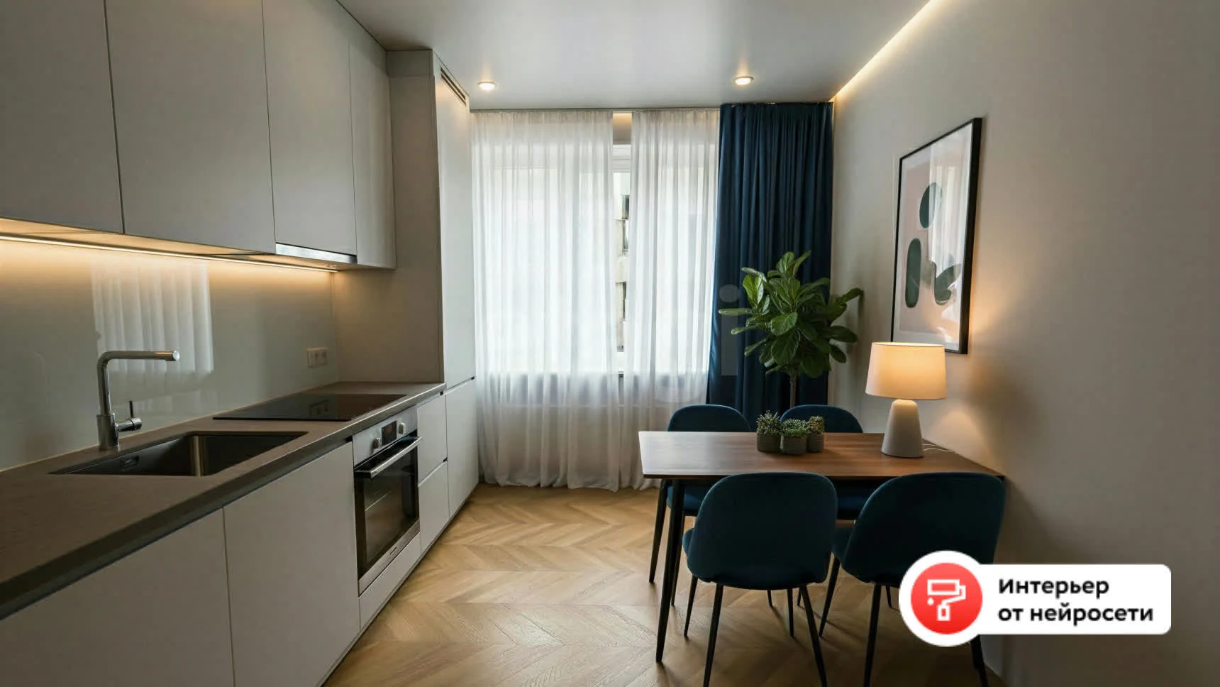 1-к квартира, 34.4м² (Шоссейная улица, 69/1к5) - изображение 1