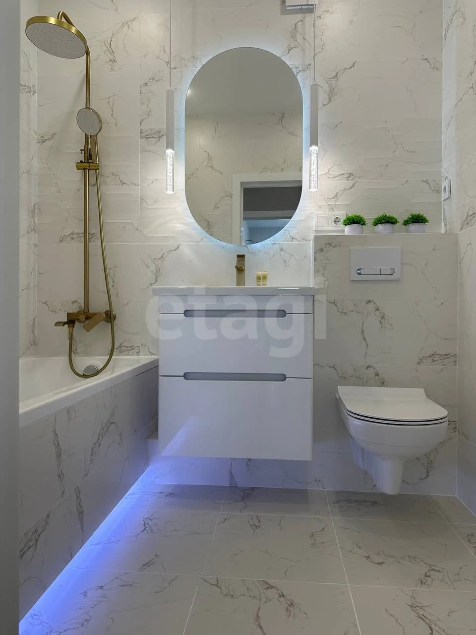 2-к квартира, 49.9м² (улица имени Снесарева, 10к1) - миниатюра 5