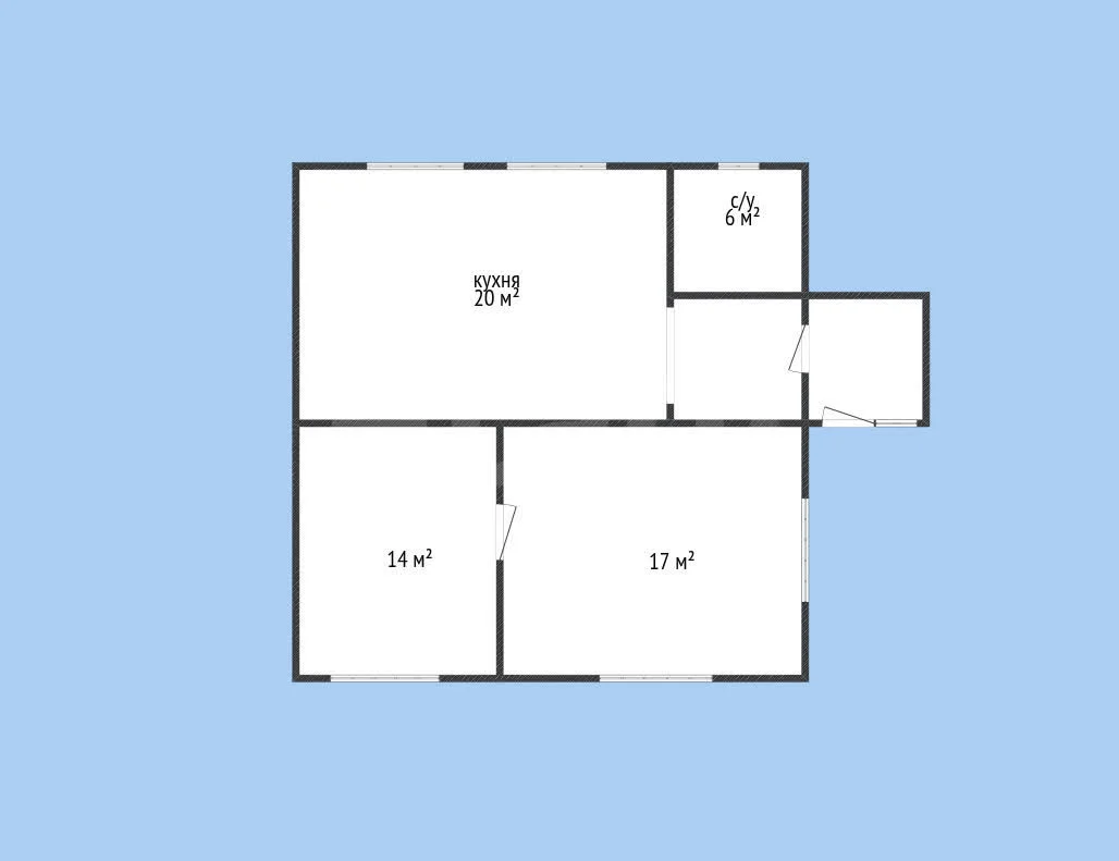2-к квартира, 56м² (Краснодарская улица, 19) - миниатюра 10