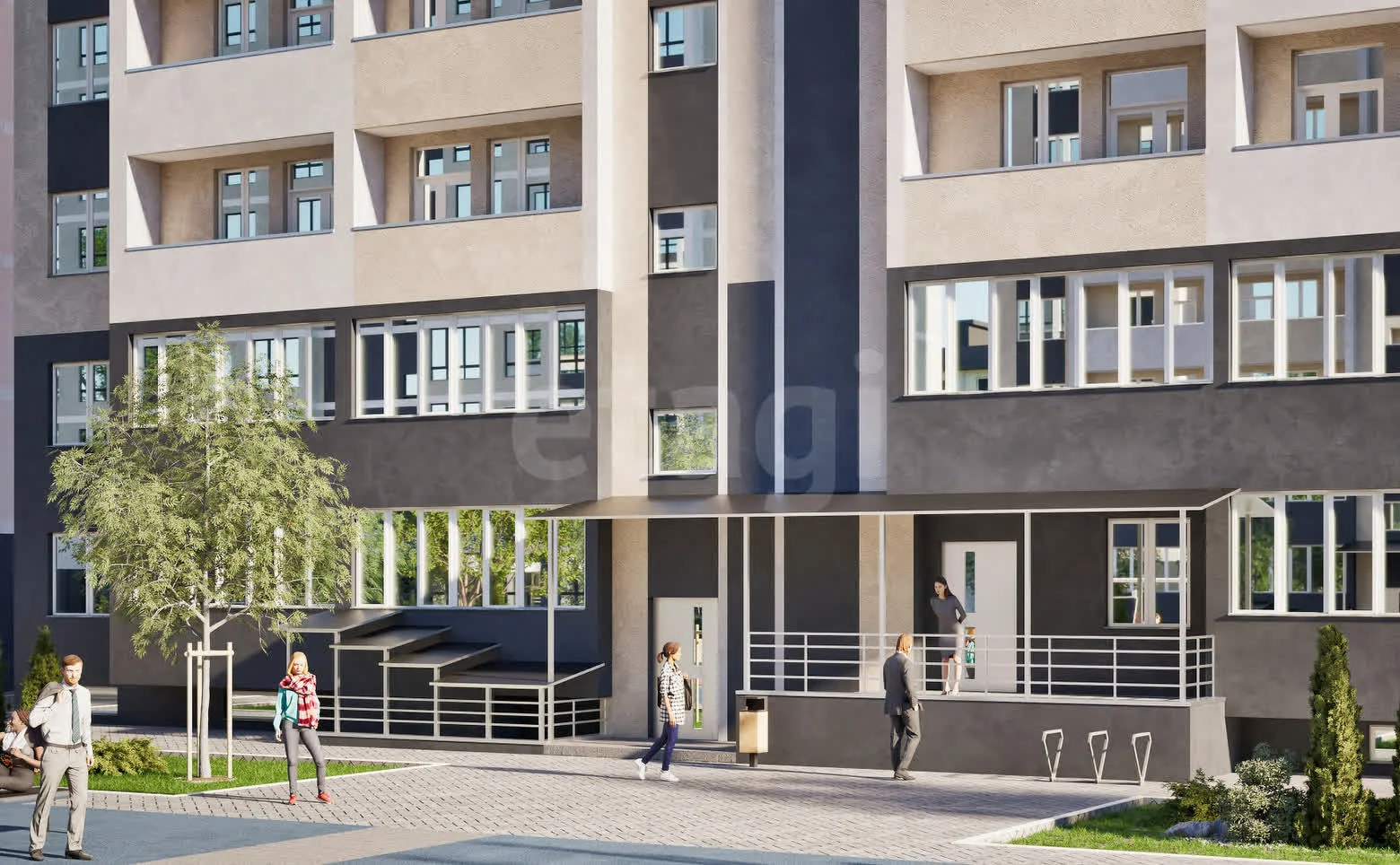 Студия, 22м² (улица им. Сорока А.М., 5) - миниатюра 4
