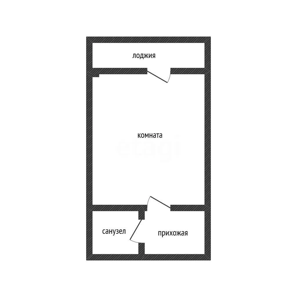 Студия, 24.3м² (улица имени А.Н. Лодыгина, 6к6) - миниатюра 17