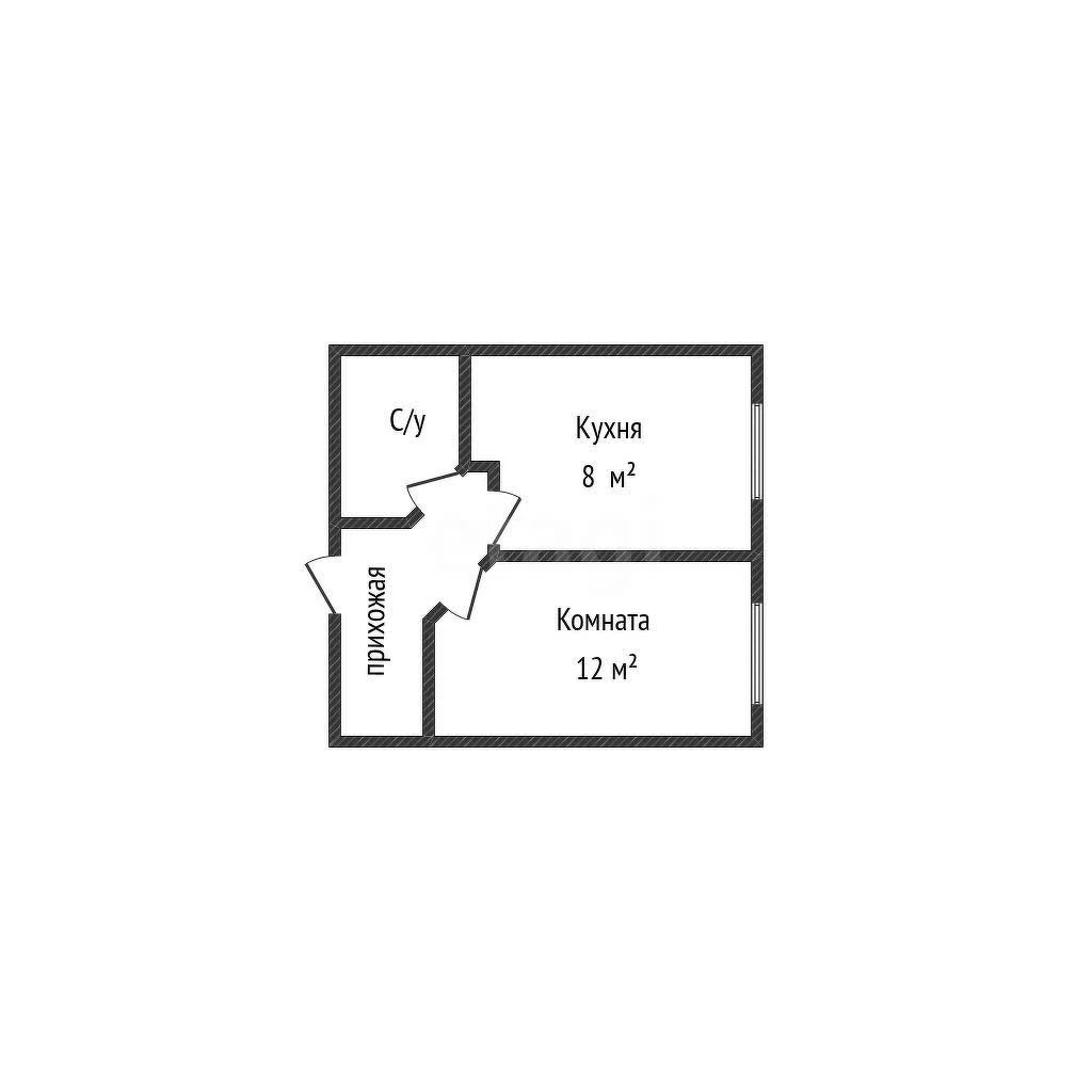 1-к квартира, 32.9м² (Шоссейная улица, 69/1к5) - миниатюра 32
