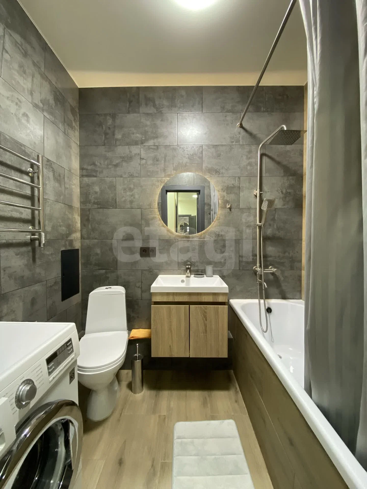 1-к квартира, 36м² (улица имени Героя Георгия Бочарникова, 4к1) - миниатюра 17