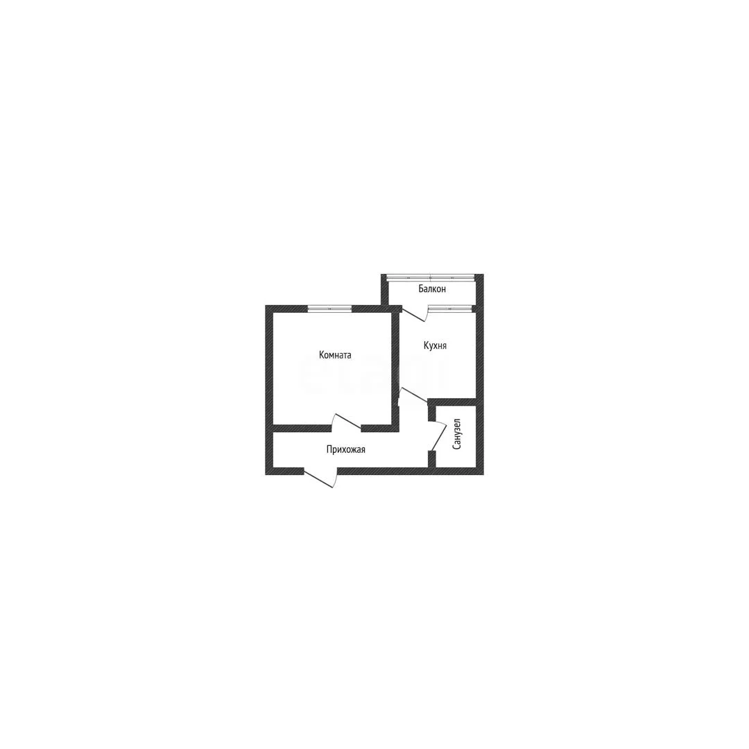 1-к квартира, 40.9м² (улица имени Ф.И. Шаляпина, 31б) - миниатюра 6