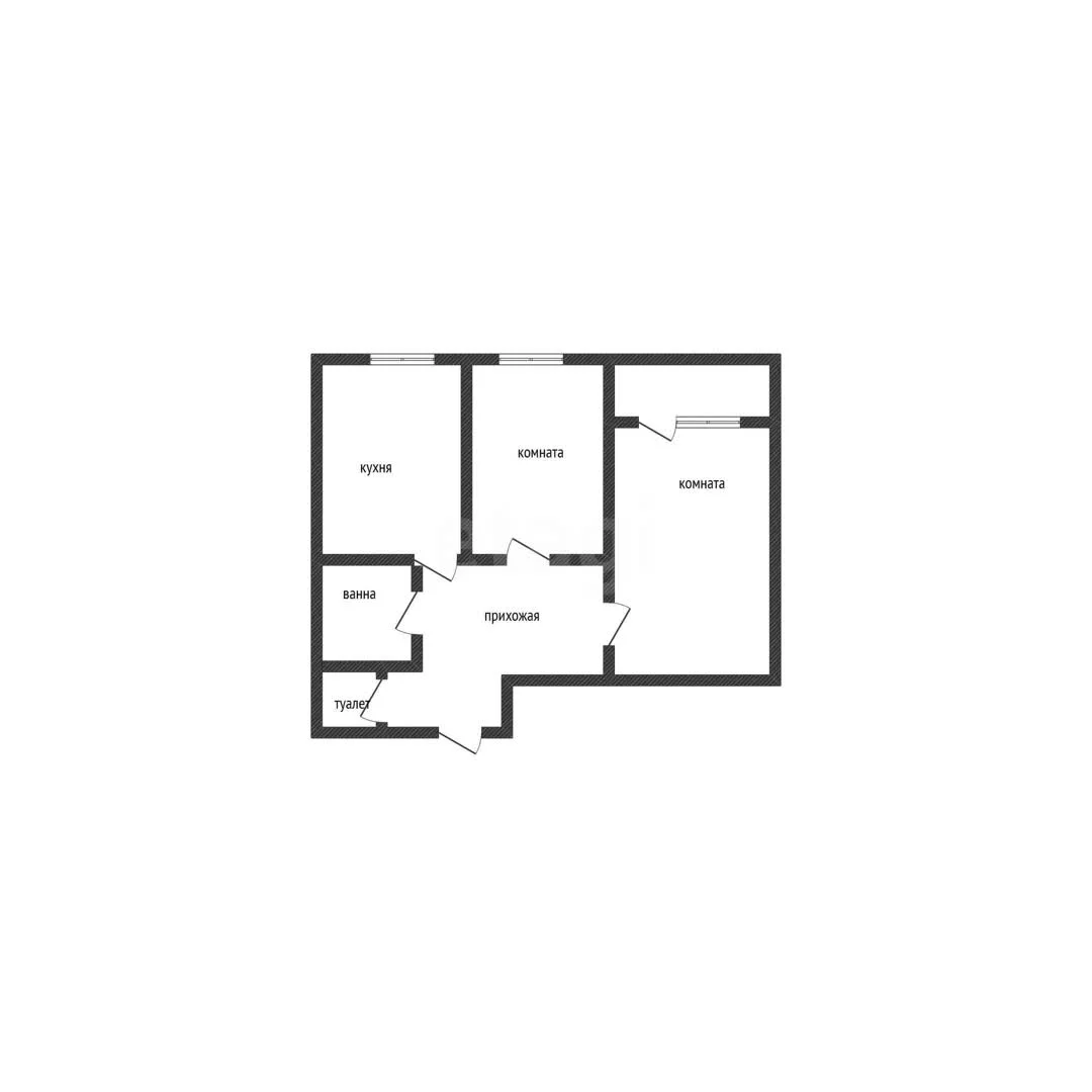 2-к квартира, 60.2м² (Домбайская улица, 10/2) - миниатюра 19