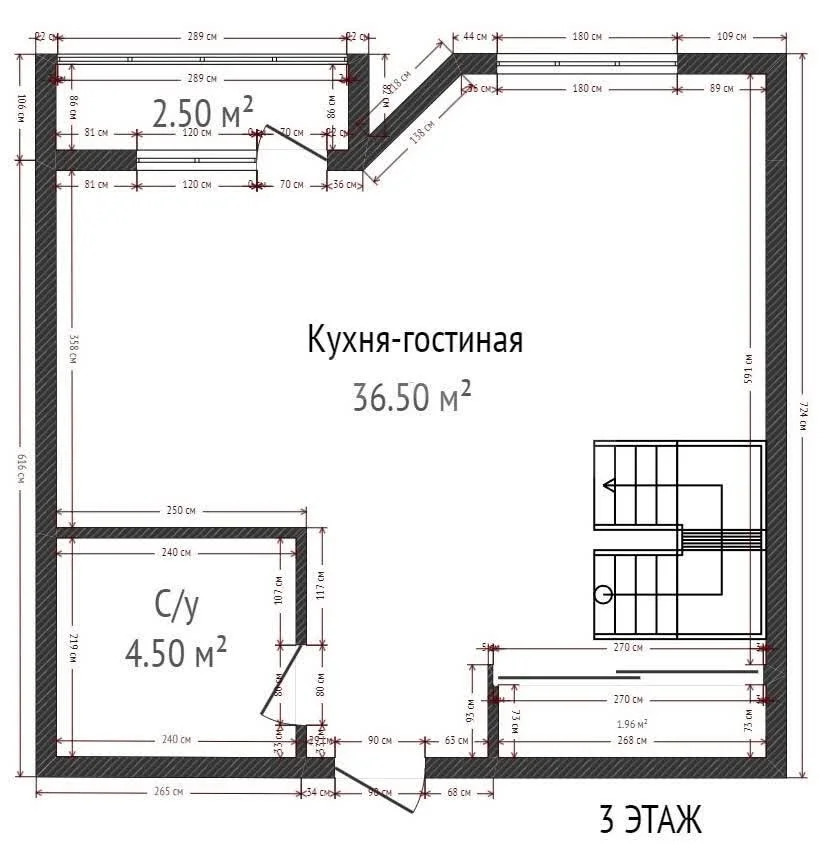 2-к квартира, 101м² (улица Ивана Рослого, 18к3) - миниатюра 36