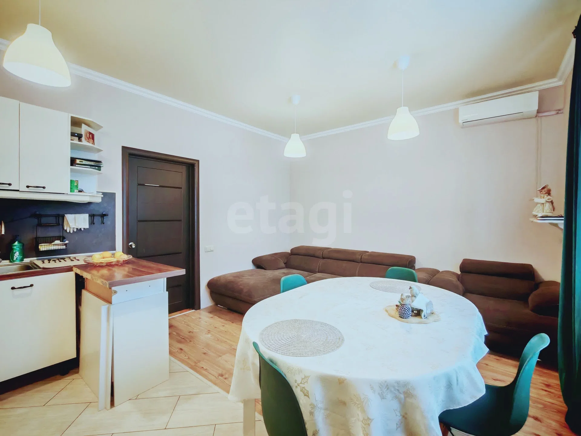 1-к квартира, 51.1м² (улица имени Г.М. Плотниченко, 57) - миниатюра 4