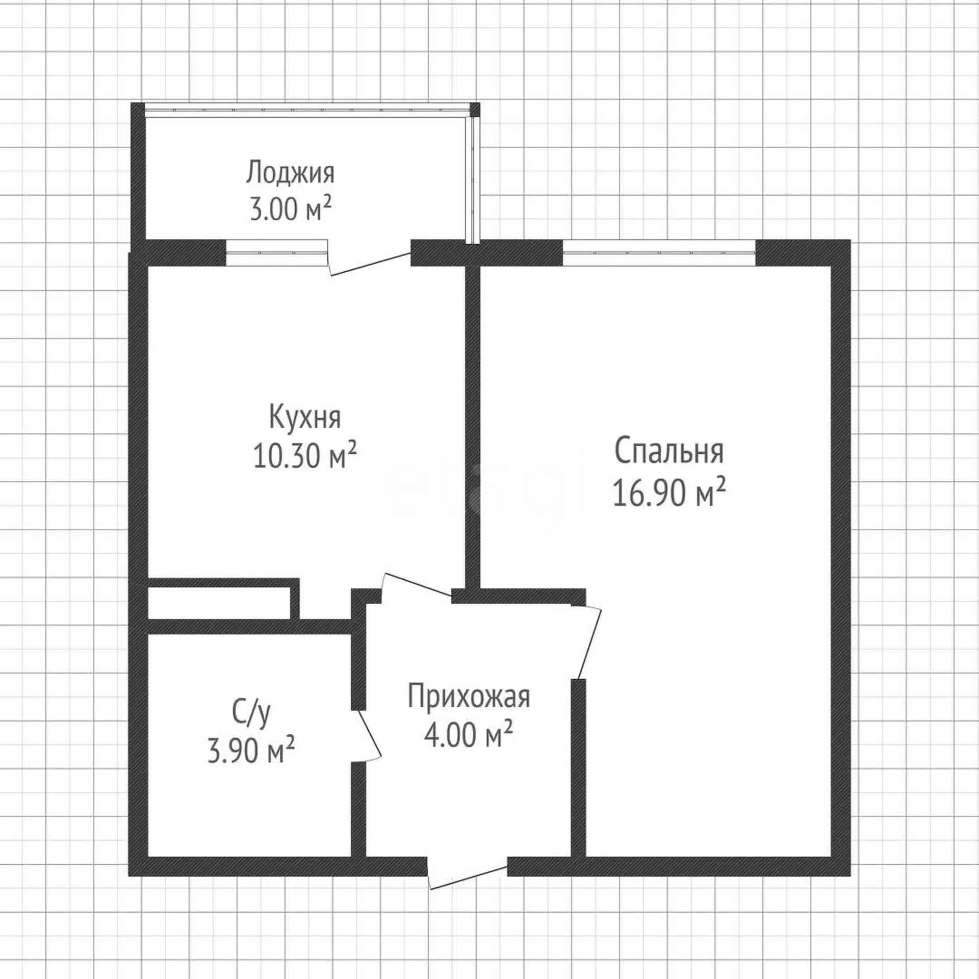 1-к квартира, 35.1м² (улица имени А.Н. Лодыгина, 6к7) - миниатюра 16