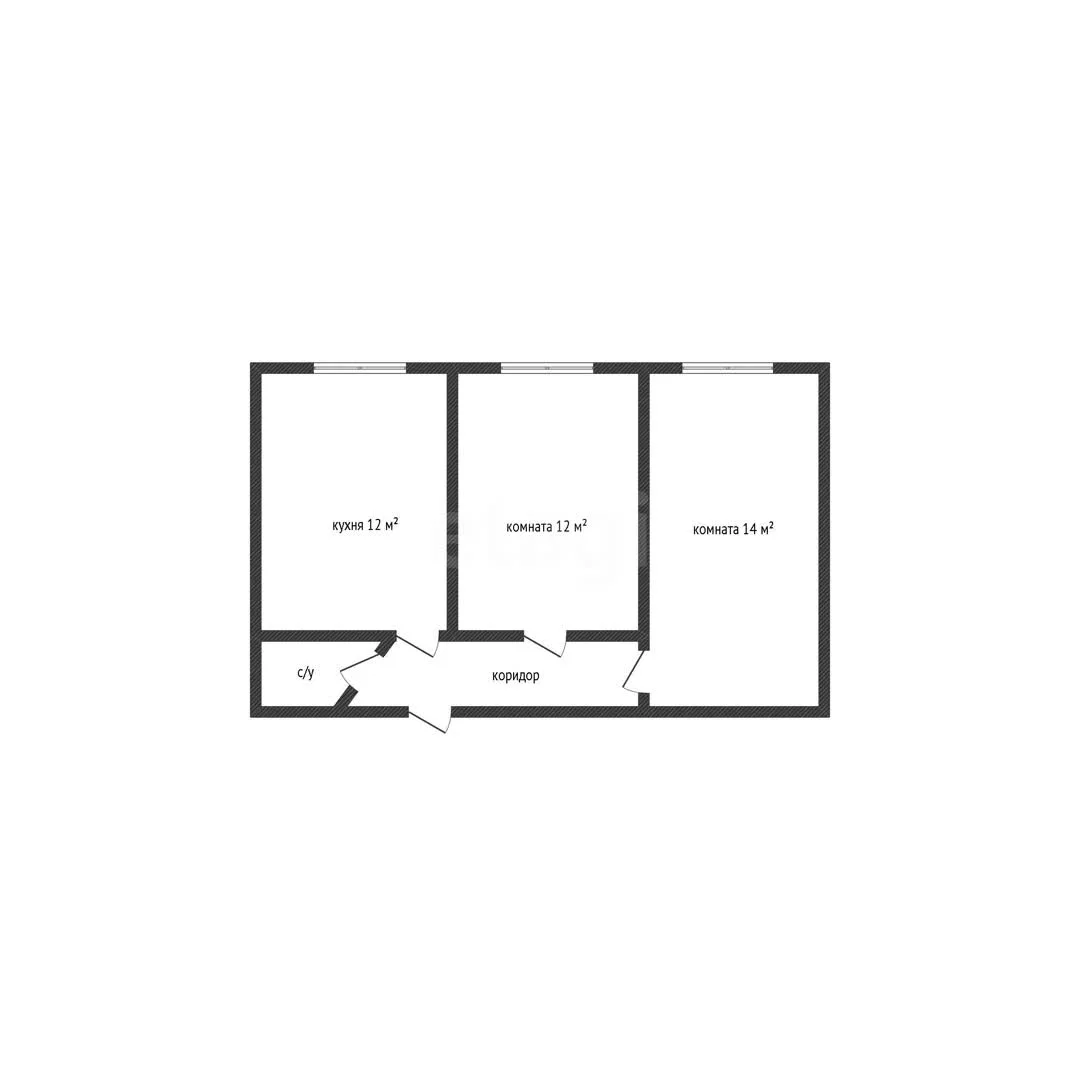 2-к квартира, 58м² (Минская улица, 63) - миниатюра 10