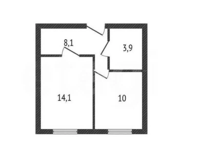 1-к квартира, 36.1м² (Московская улица, 133к2) - миниатюра 12