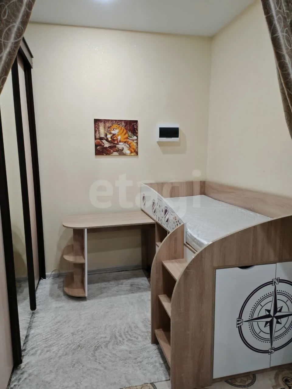 1-к квартира, 38.6м² (Первомайская улица, 36/5) - миниатюра 14