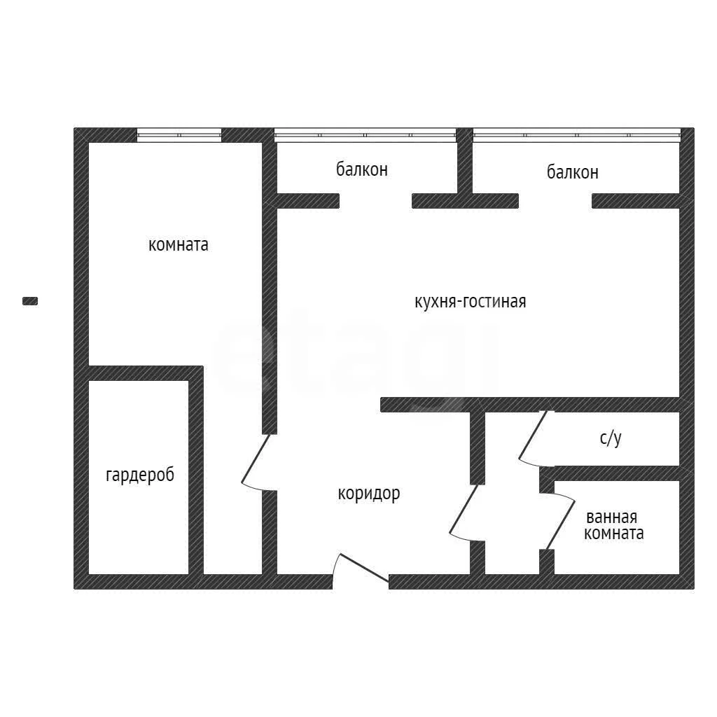 1-к квартира, 74.8м² (проспект Чекистов, 26/3) - миниатюра 16