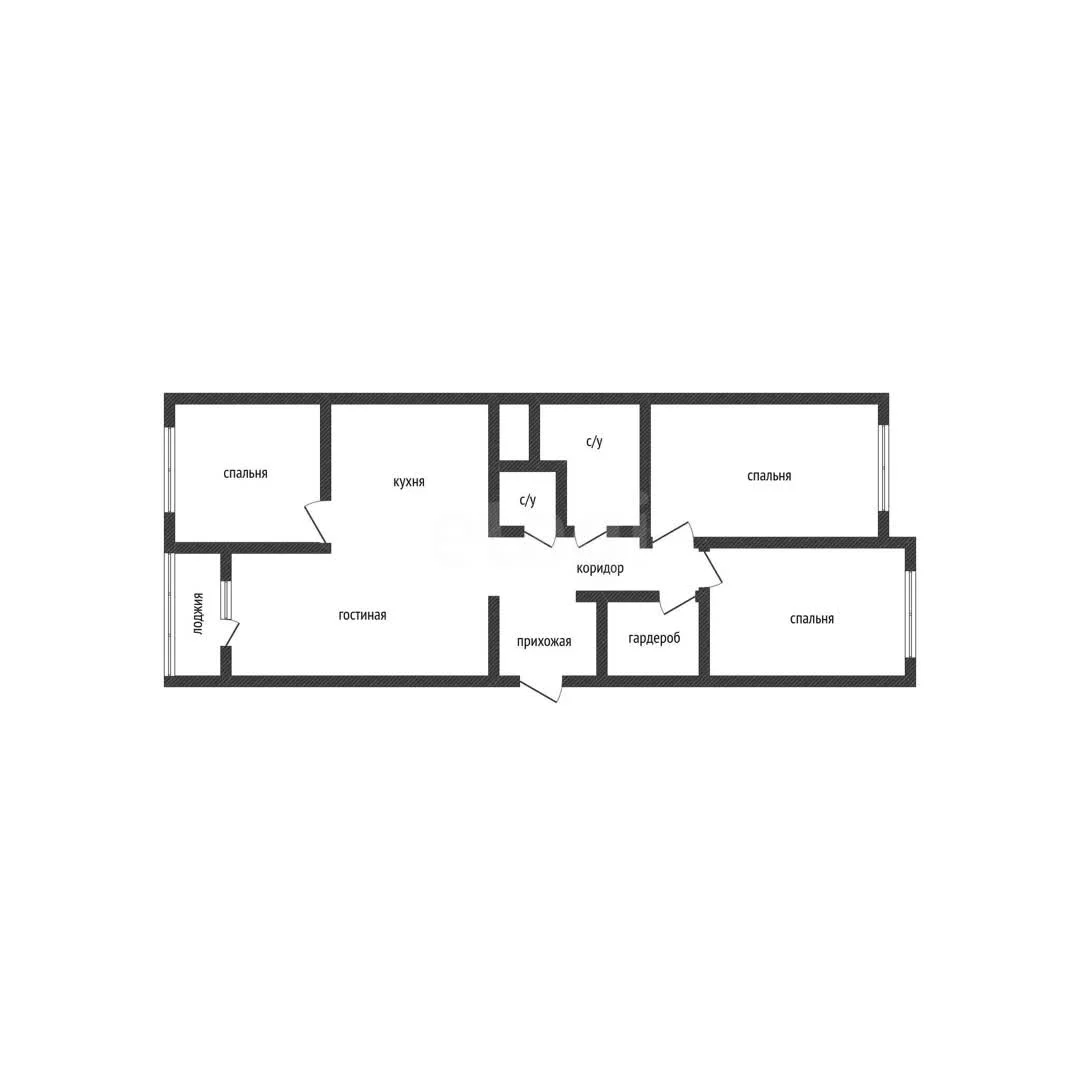3-к квартира, 79.2м² (улица Ивана Беличенко, 86к1) - миниатюра 33