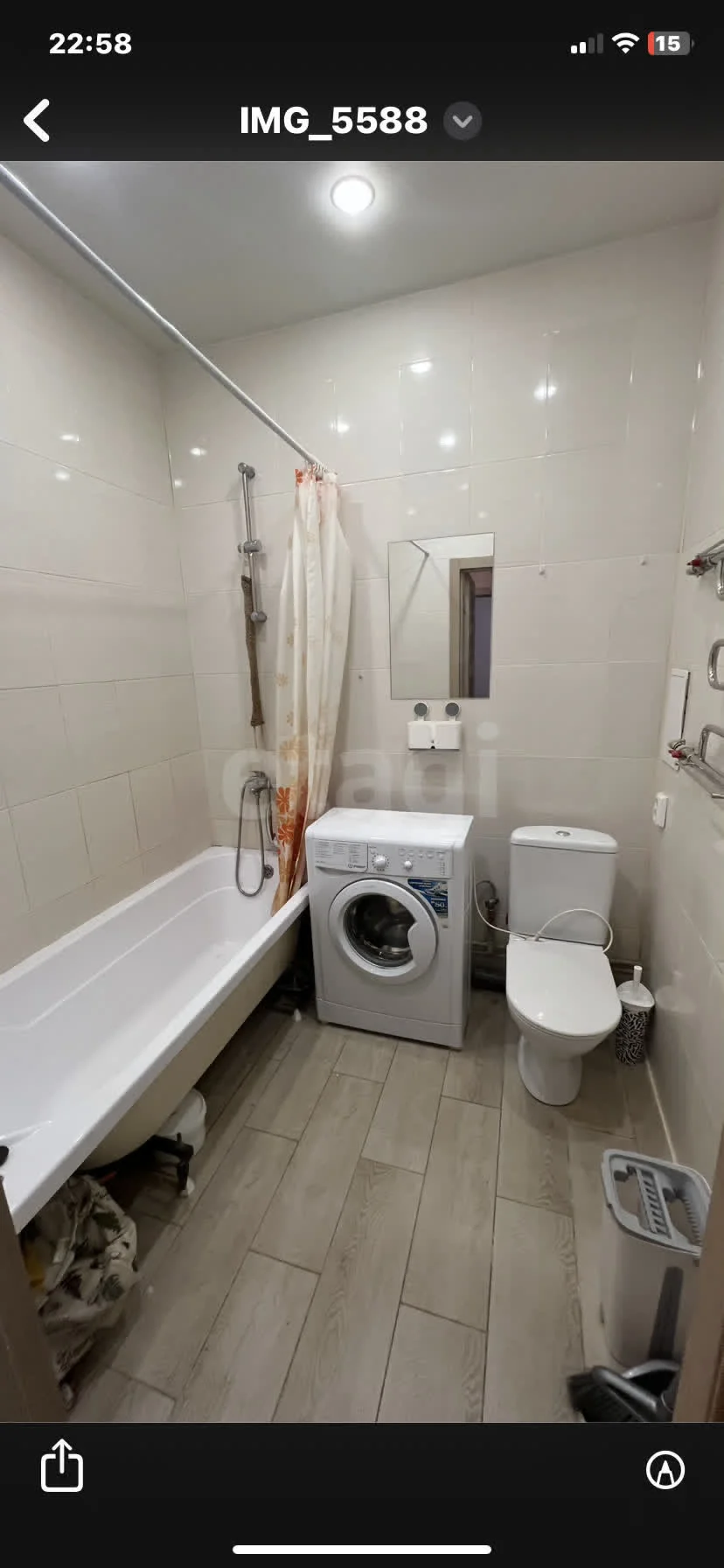 1-к квартира, 36м² (улица им. Героя Яцкова И.В., 14) - миниатюра 6