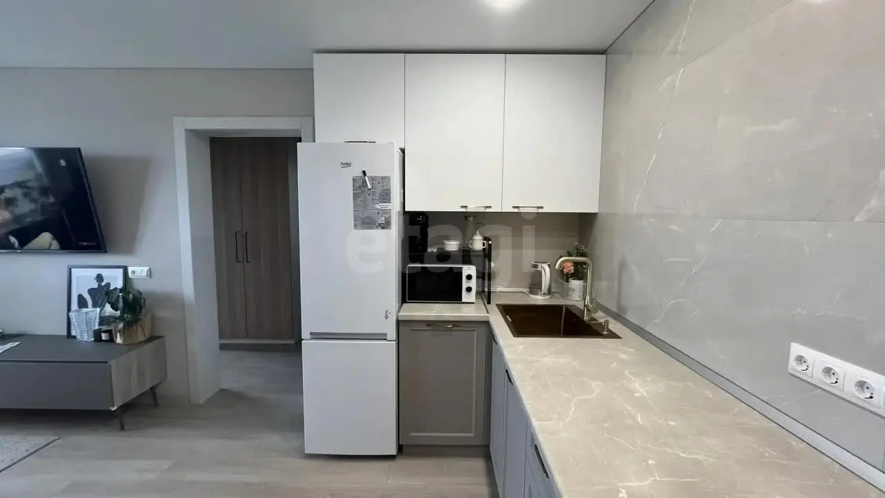 1-к квартира, 38.3м² (улица Генерала Трошева, 21) - миниатюра 4