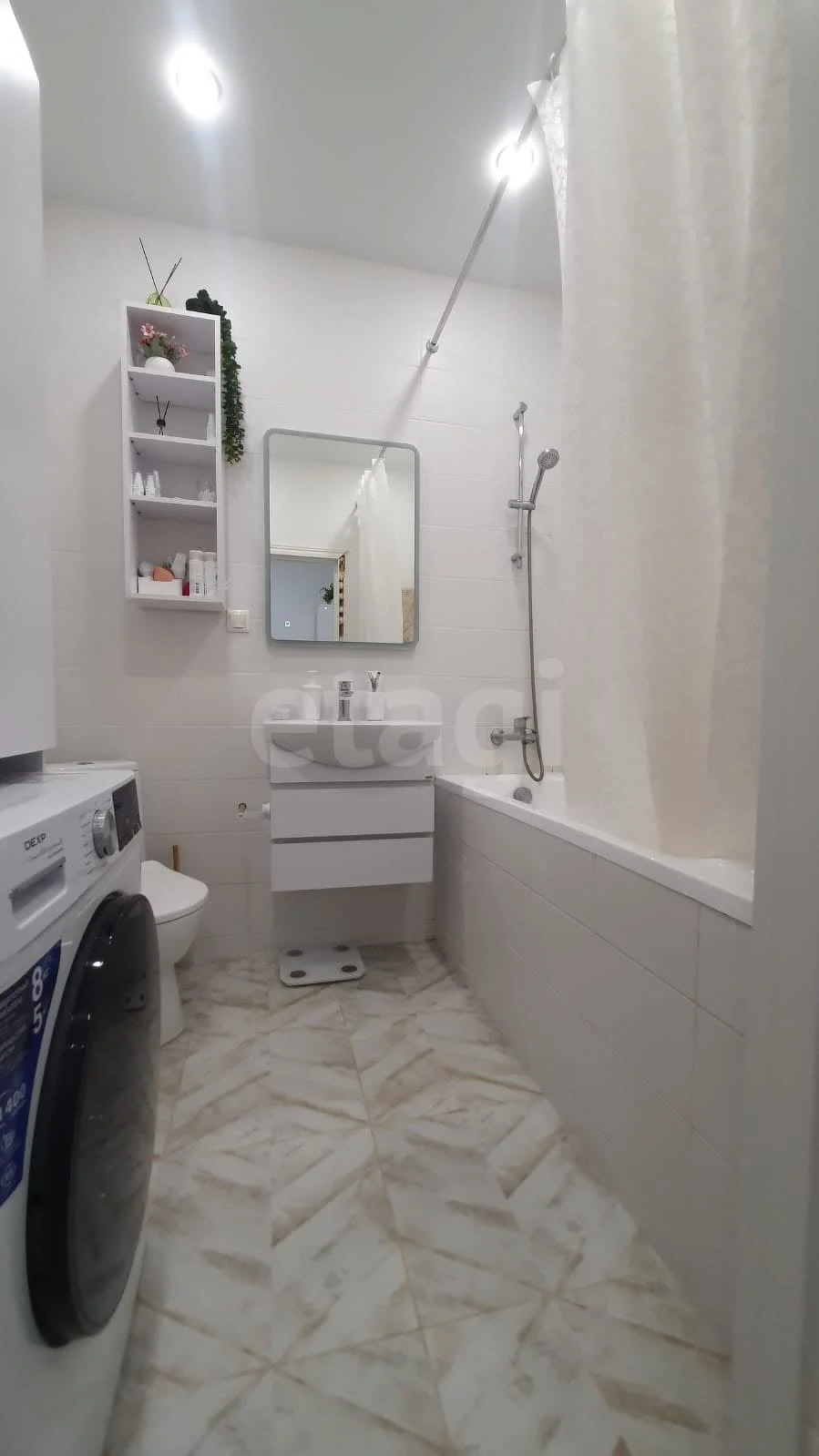 1-к квартира, 34.5м² (улица имени Героя Николая Шевелёва, 5) - миниатюра 5
