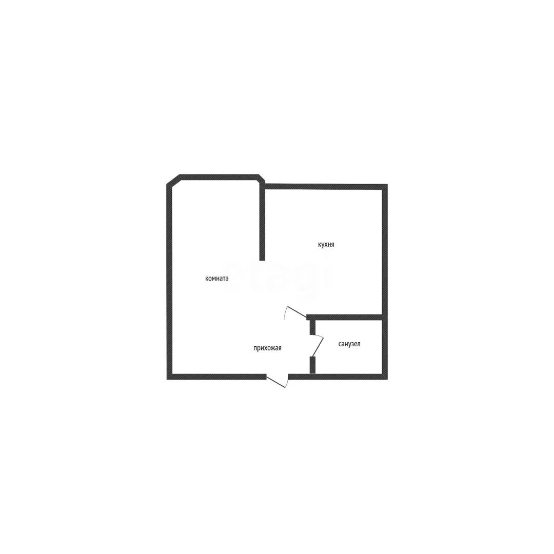 1-к квартира, 47м² (Российская улица, 72/2) - миниатюра 17