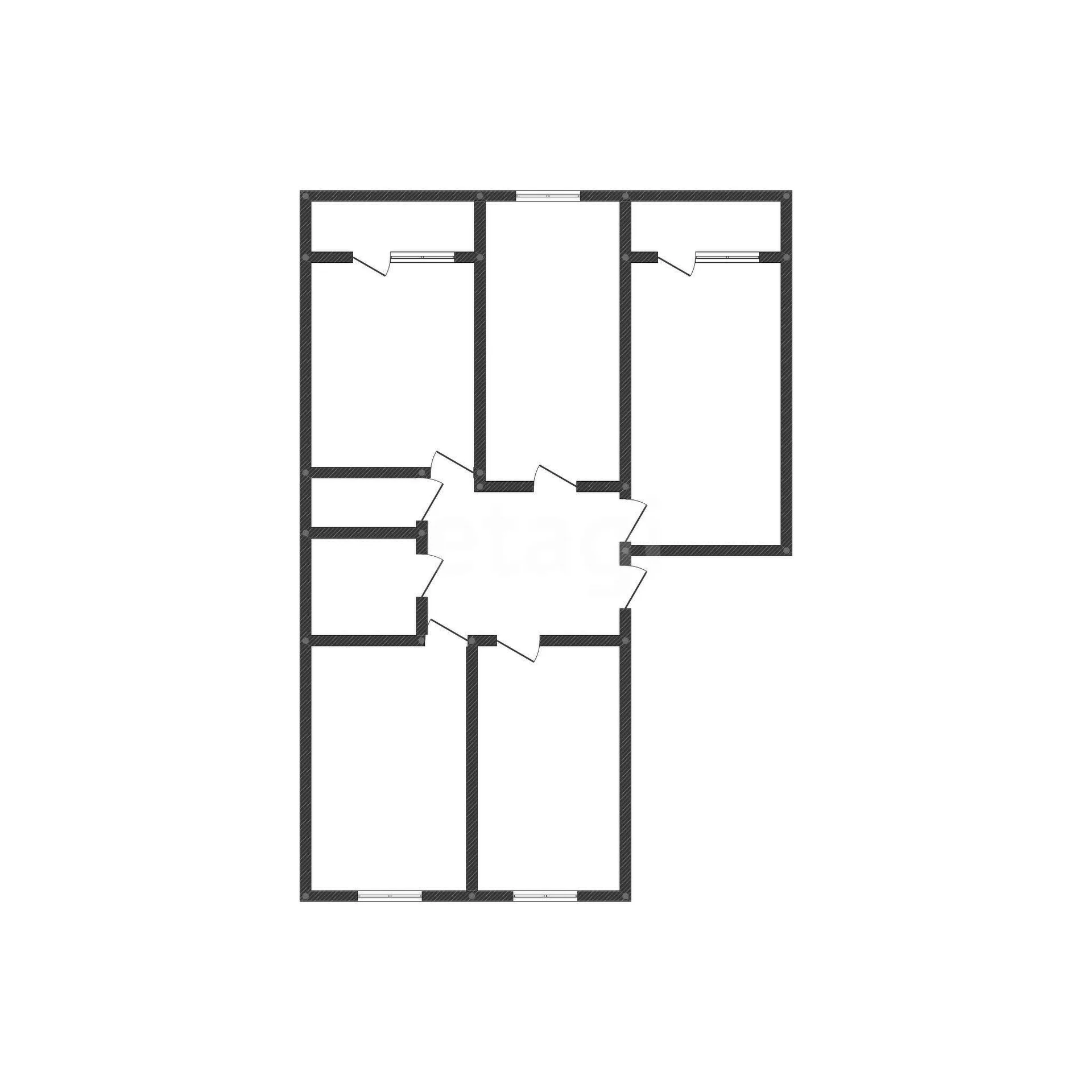 3-к квартира, 81.1м² (Гаражная улица, 156к1) - миниатюра 5