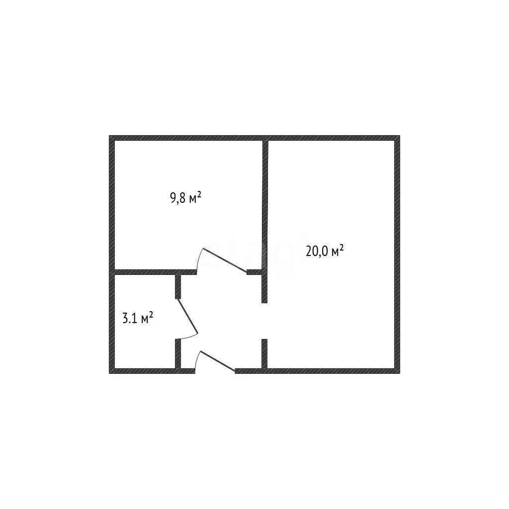 1-к квартира, 32.9м² (Новосельская улица, 18) - миниатюра 23