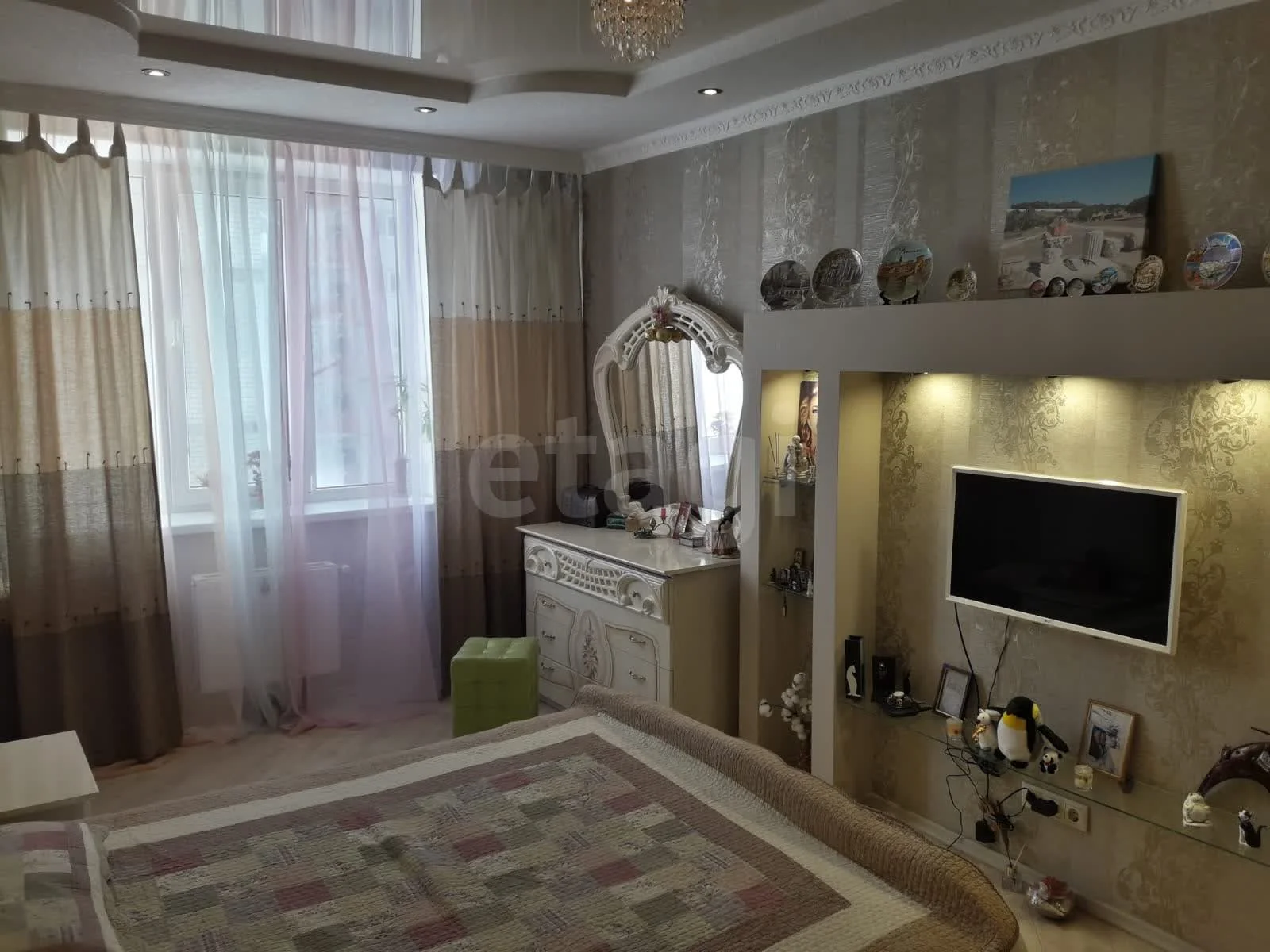 1-к квартира, 45.2м² (улица им. Героя Яцкова И.В., 8) - миниатюра 3