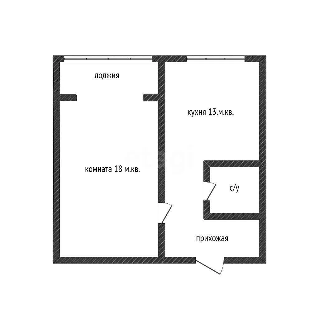 1-к квартира, 37м² (Промышленная улица, 94) - миниатюра 7