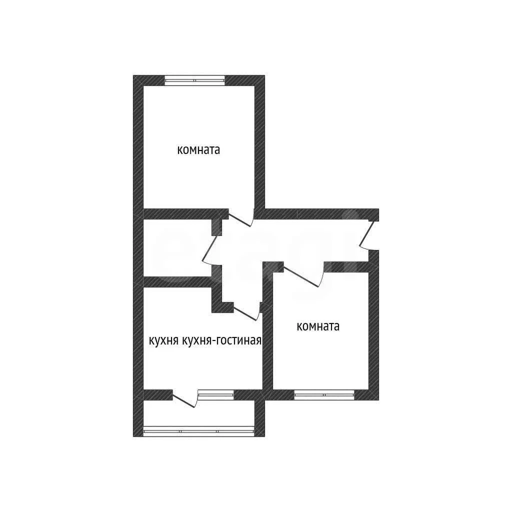 2-к квартира, 58м² (улица им. Героя Сарабеева В.И., 7) - миниатюра 25