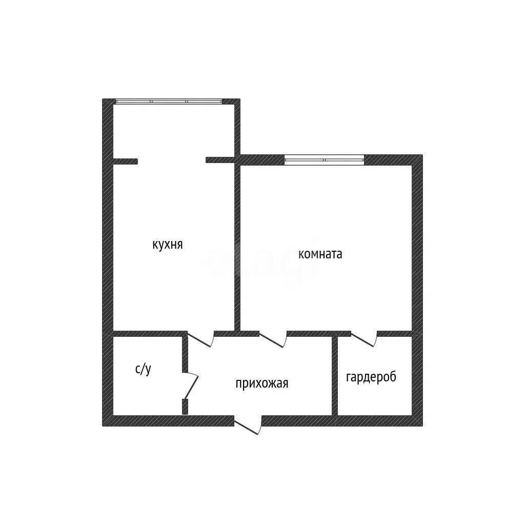 1-к квартира, 43.3м² (Веронская улица, 20) - миниатюра 11