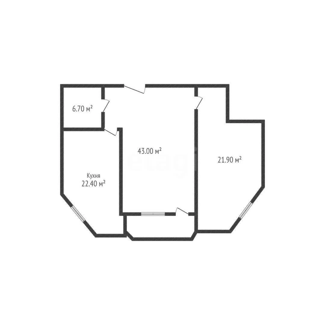 2-к квартира, 100.8м² (Промышленная улица, 49/1) - миниатюра 25