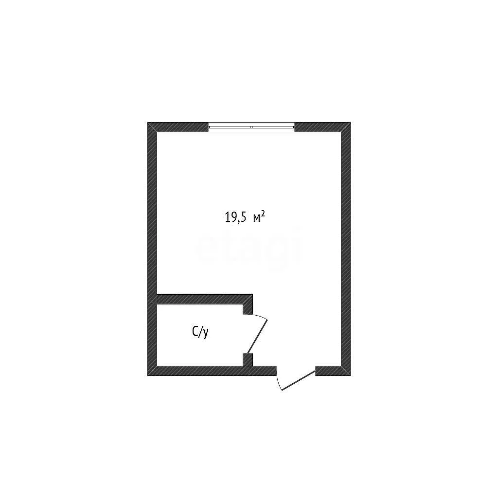 Студия, 19.5м² (Тепличная улица, 62/1к3) - миниатюра 22