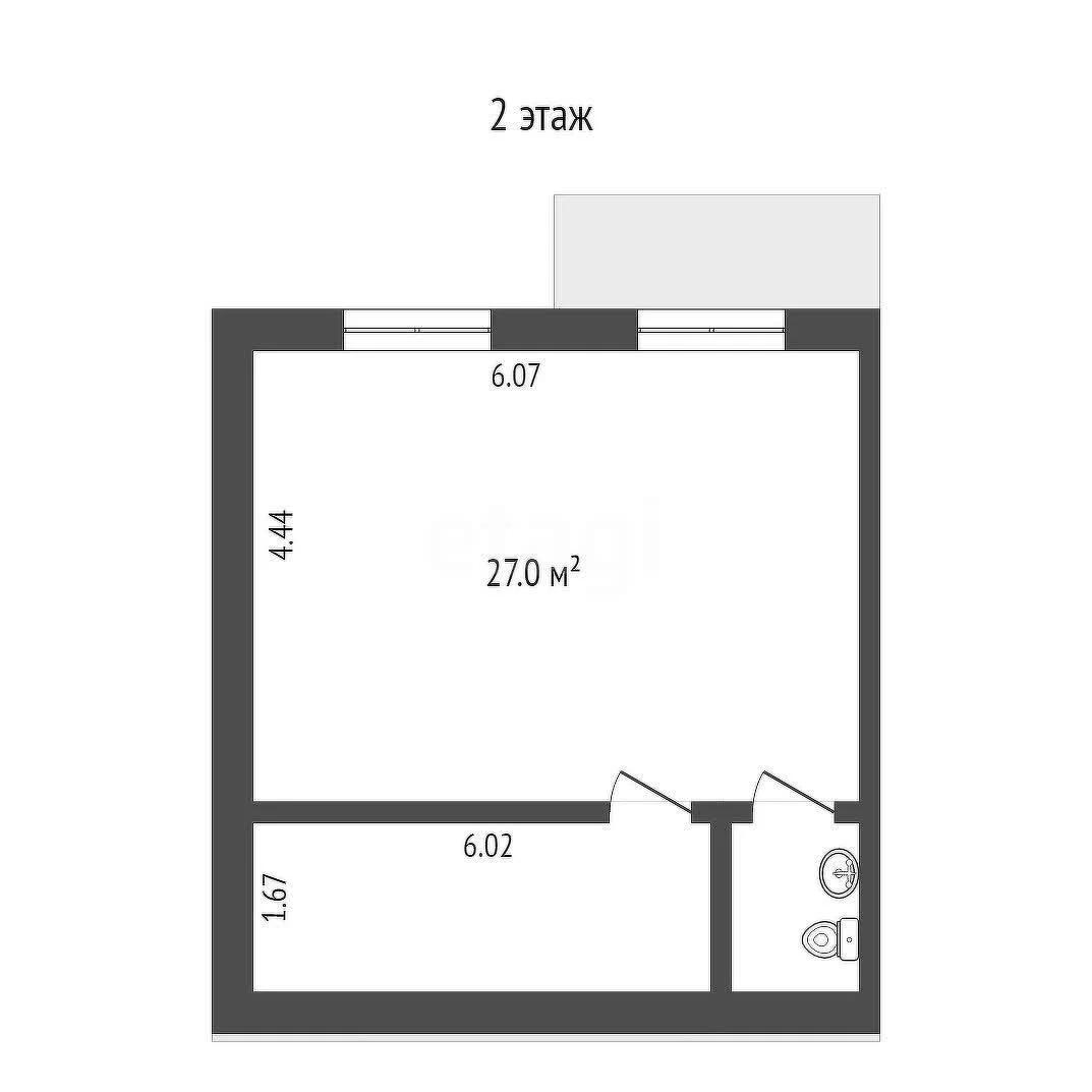 2-к квартира, 73.2м² (улица Кирова, 206/1) - миниатюра 16