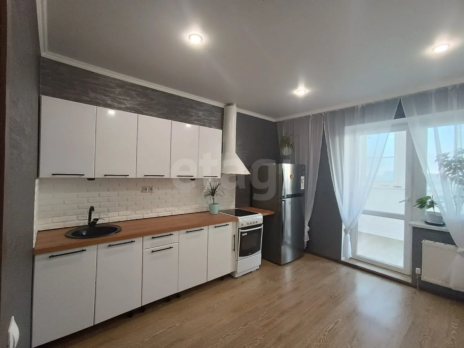 1-к квартира, 43.3м² (улица Марины Цветаевой, 3к1) - изображение 1