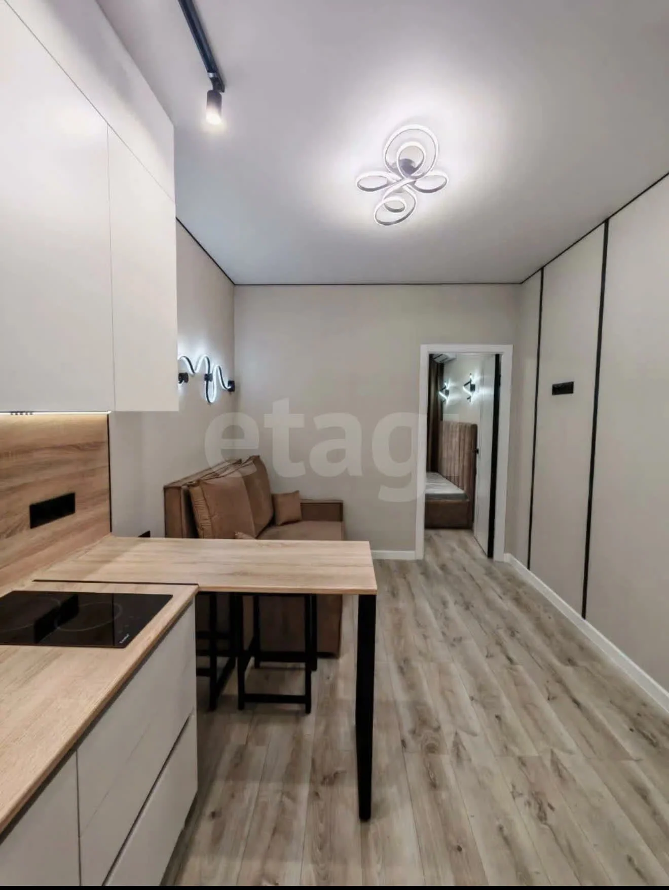 1-к квартира, 21.4м² (улица Кирилла Россинского, 3/2) - изображение 1