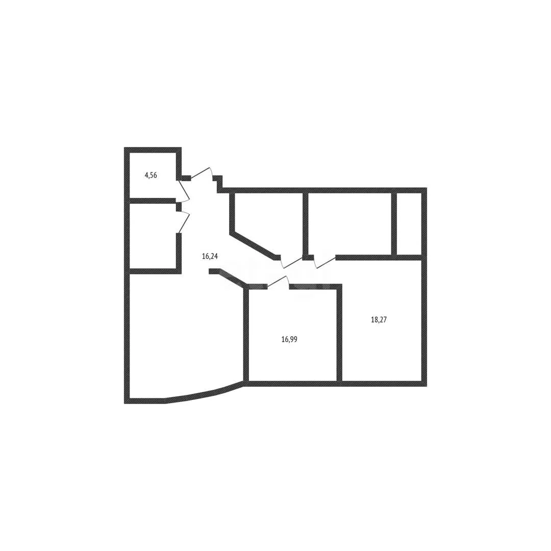 3-к квартира, 100м² (улица имени Героя Георгия Бочарникова, 12/2) - миниатюра 12