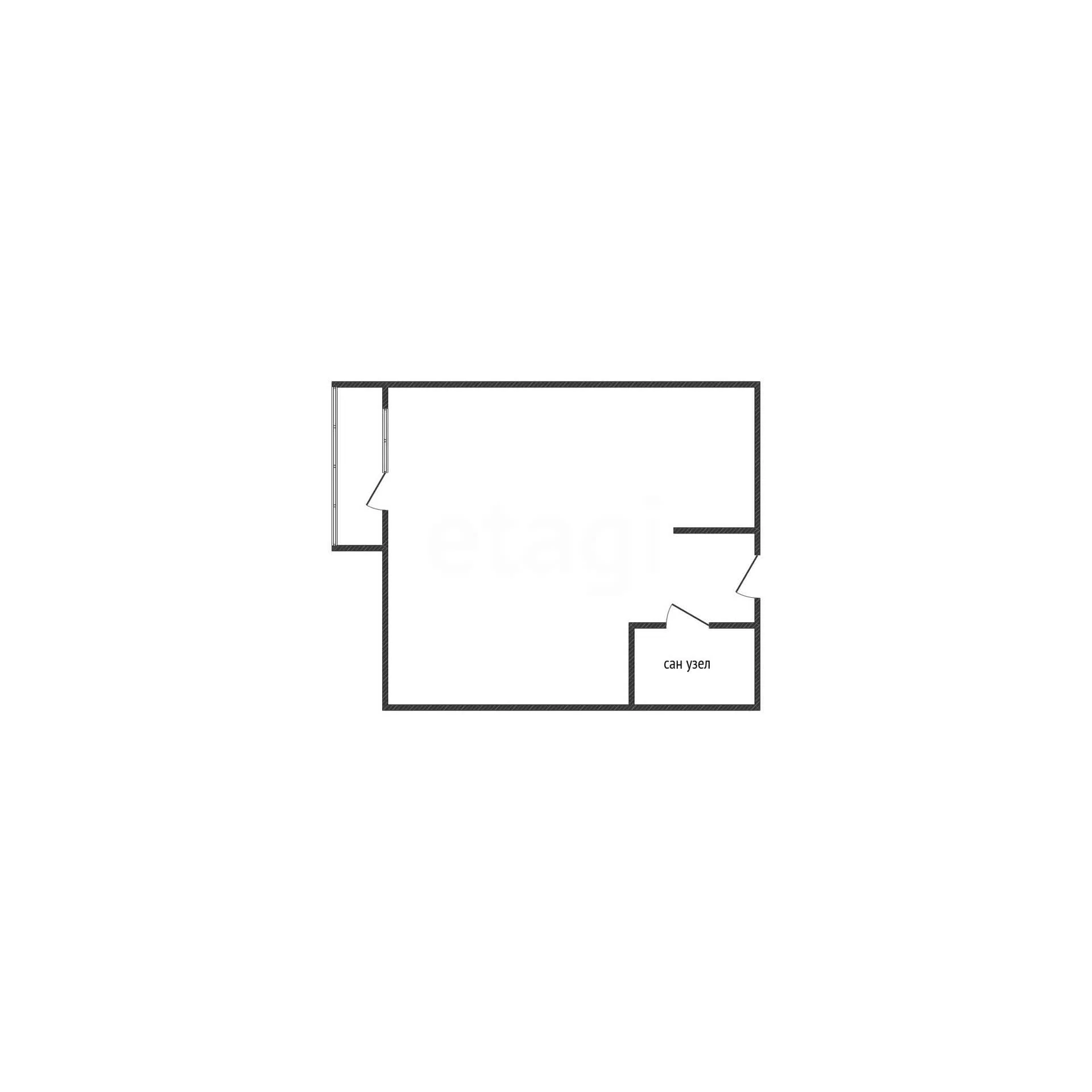Студия, 21.5м² (Уральская улица, 87/7) - миниатюра 13