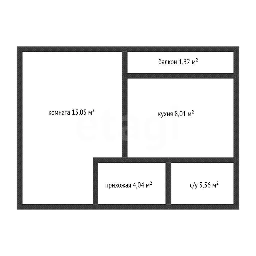 1-к квартира, 31.1м² (улица им. Героя Сарабеева В.И., 7) - миниатюра 10