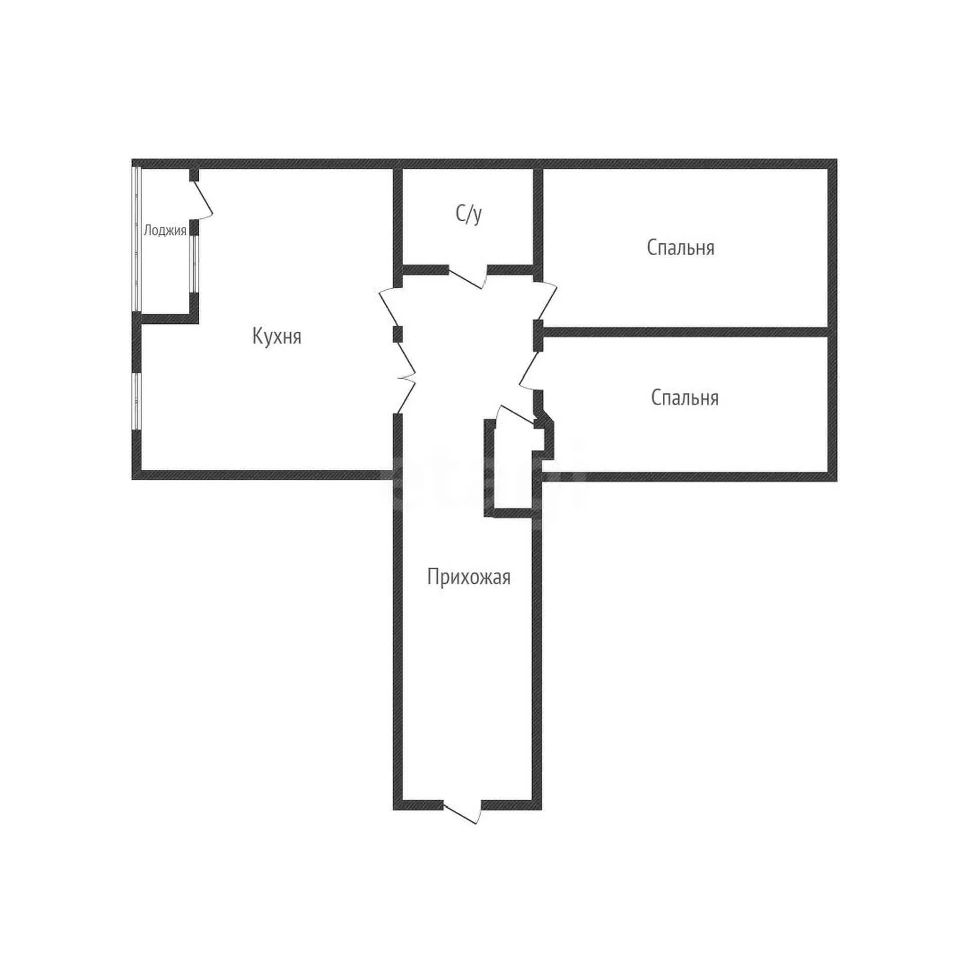 3-к квартира, 115.2м² (улица имени Сергея Есенина, 61) - миниатюра 20