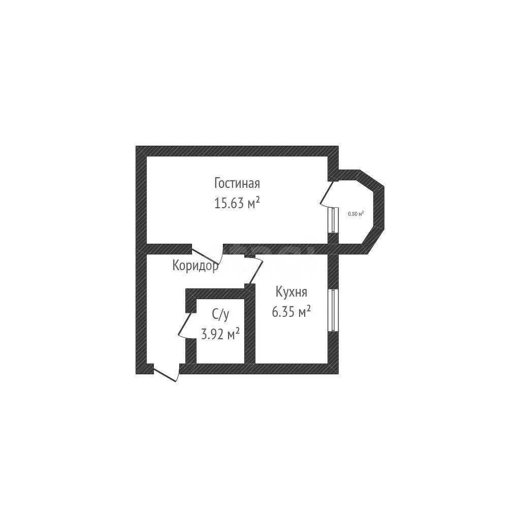1-к квартира, 31.4м² (5-й Становой проезд, 11/1) - миниатюра 12