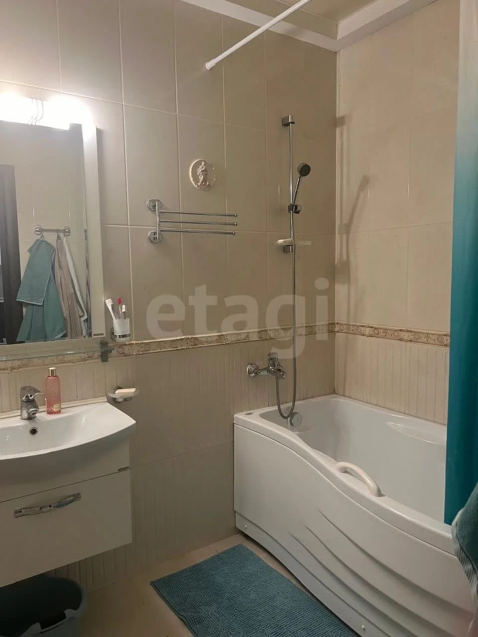 2-к квартира, 60м² (улица Кубанская Набережная, 31/1) - миниатюра 12