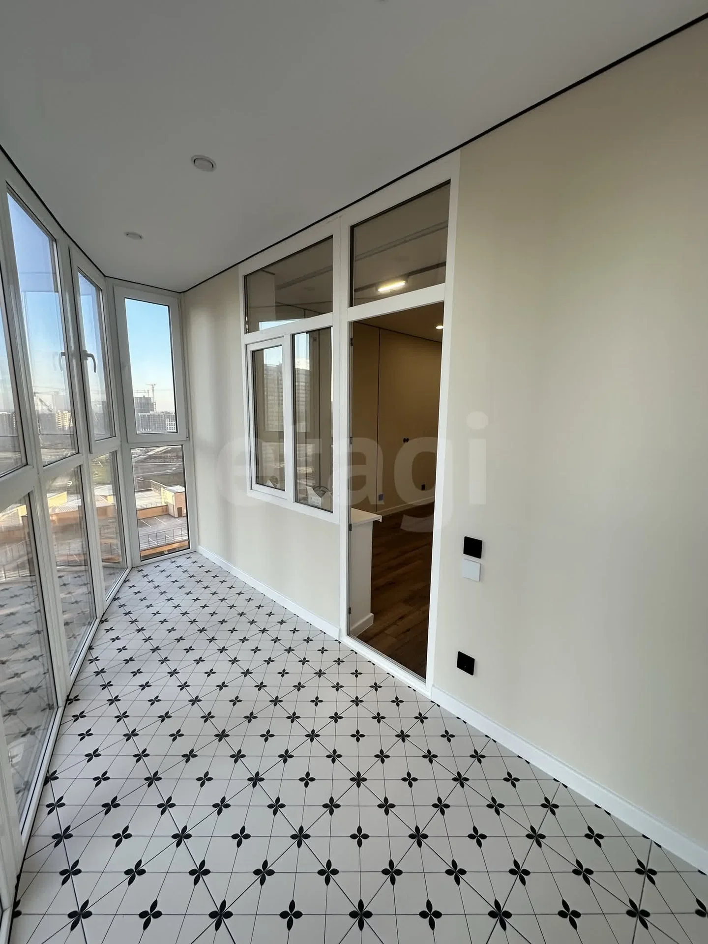 1-к квартира, 47.6м² (улица Григория Булгакова, 13к1) - изображение 1