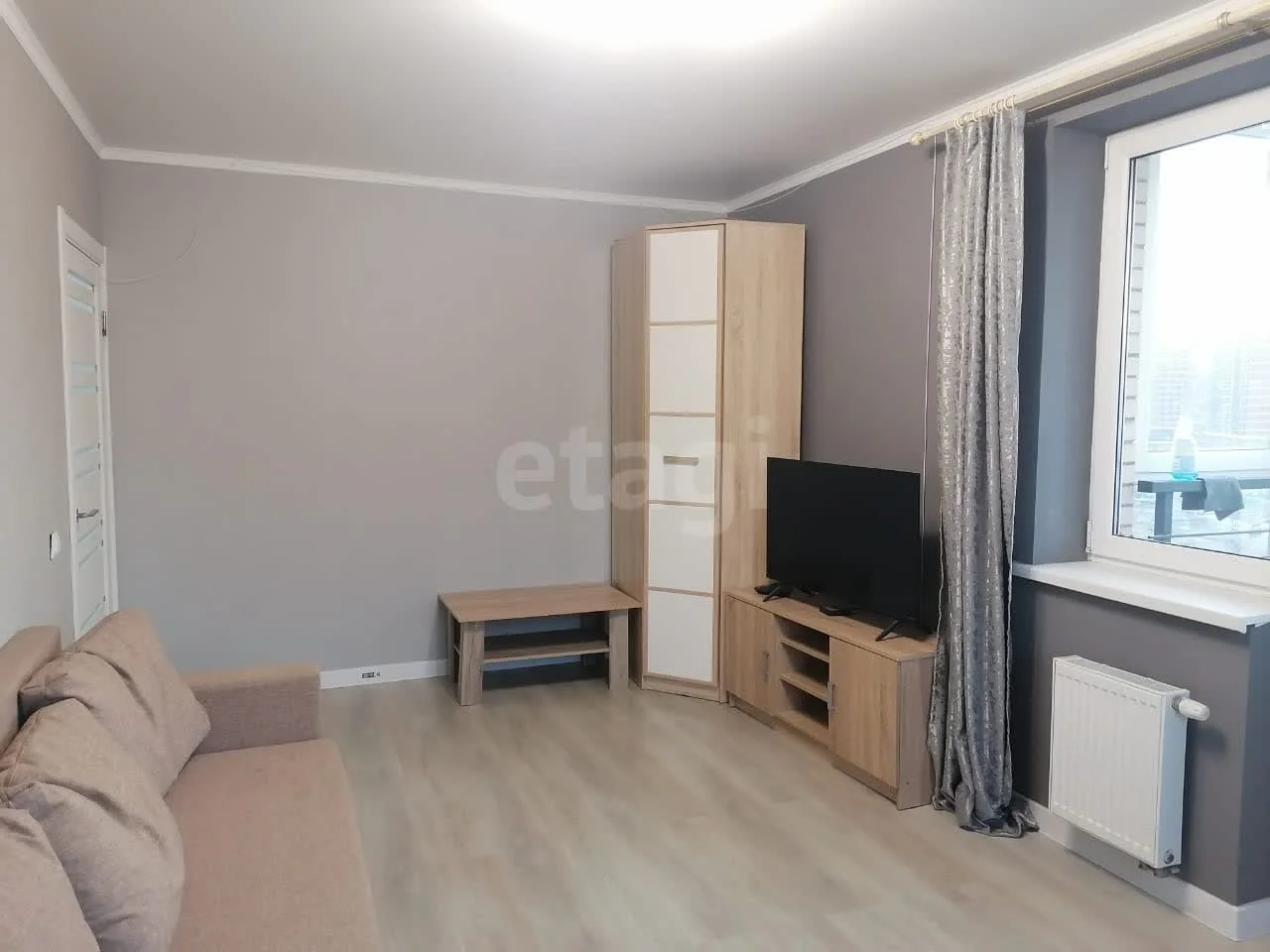 1-к квартира, 40м² (улица Западный Обход, 65а) - миниатюра 3