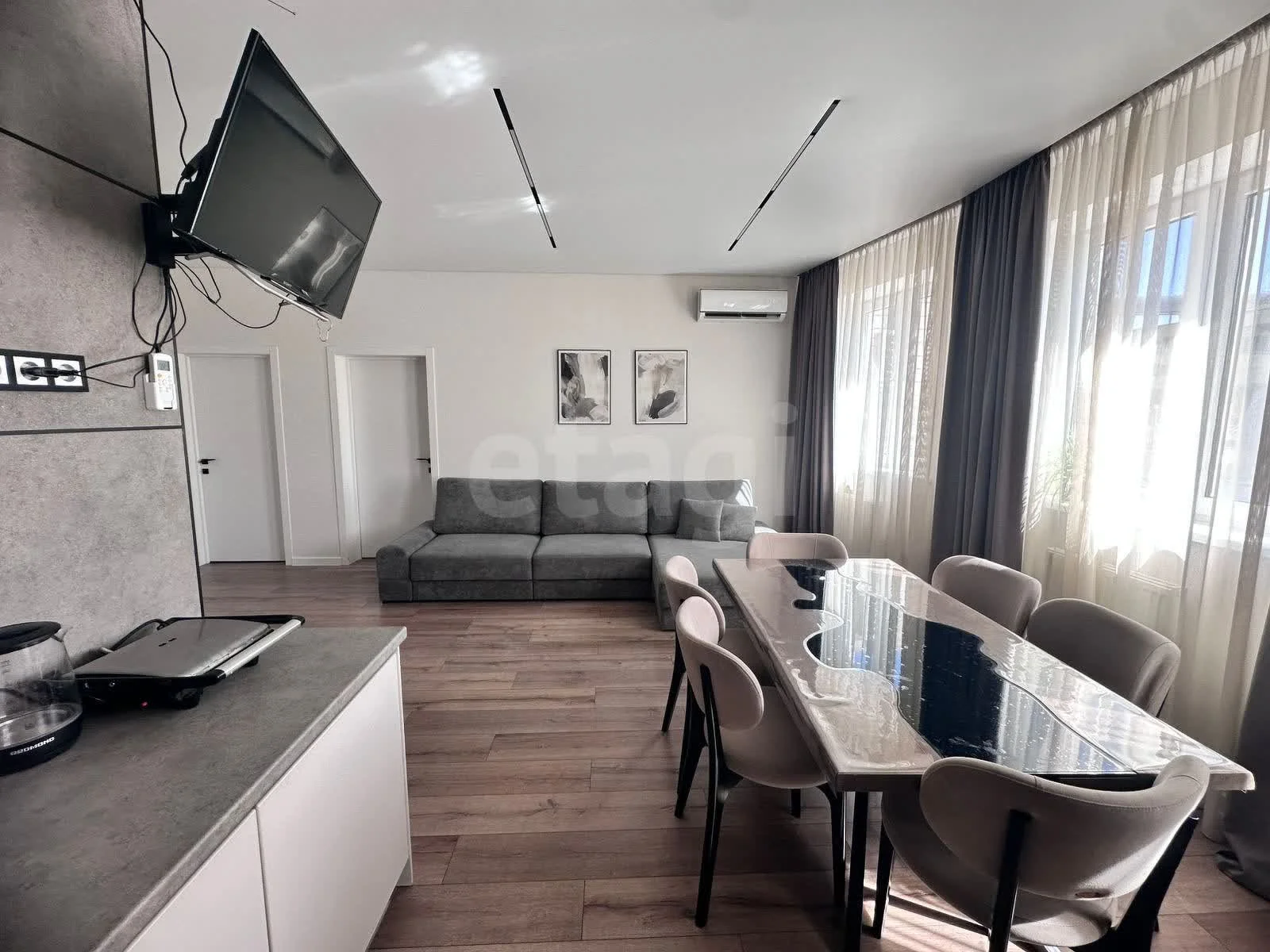 3-к квартира, 78.4м² (Тополиная улица, 40/1к2) - миниатюра 5