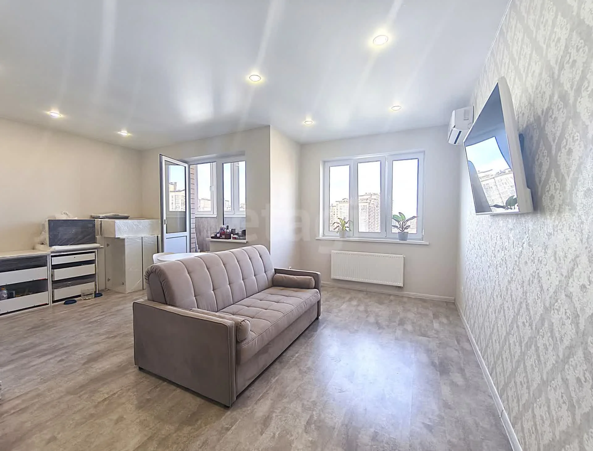 1-к квартира, 50.8м² (улица им. Мурата Ахеджака, 12) - миниатюра 16
