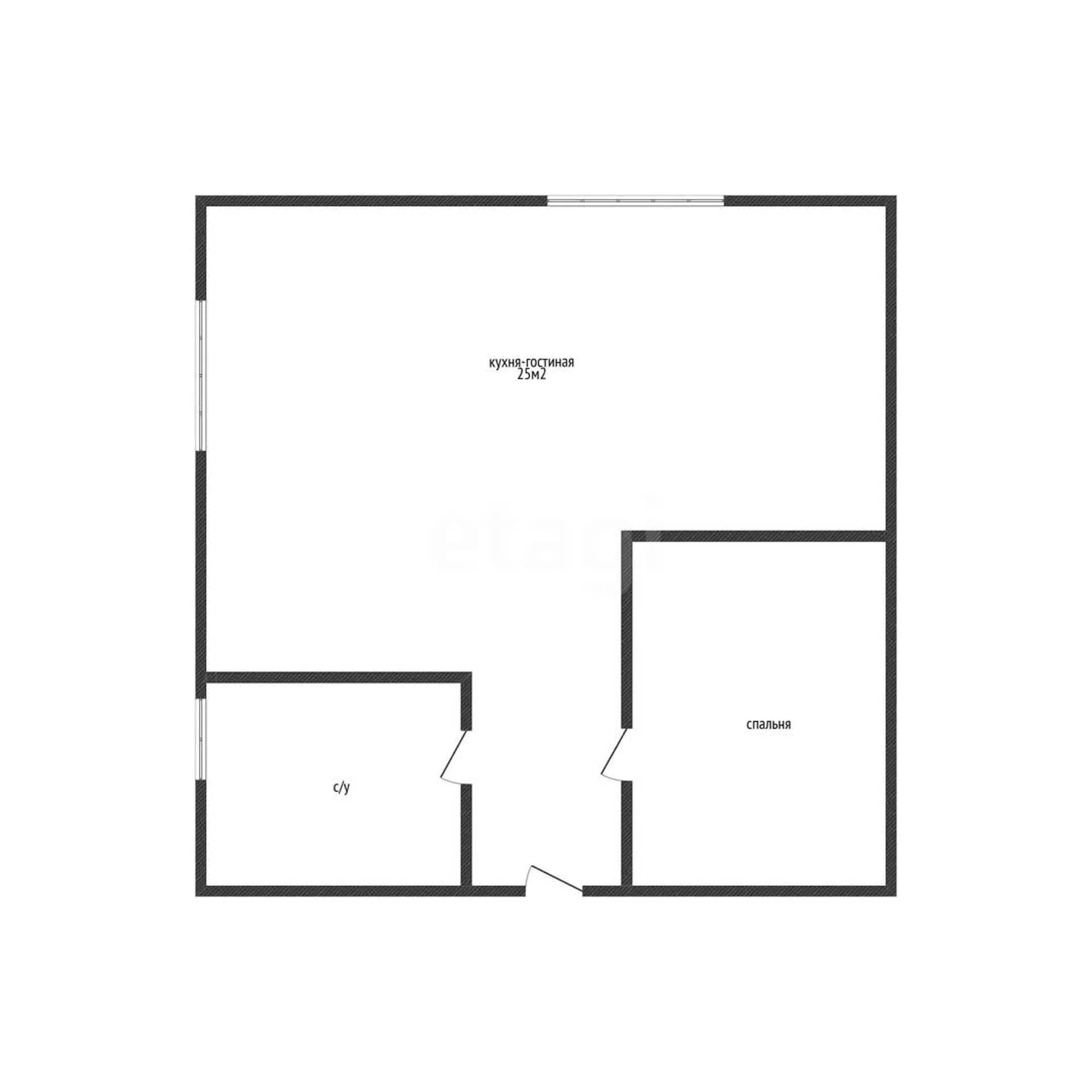 1-к квартира, 43м² (Гаражный переулок, 12/3к1) - миниатюра 16